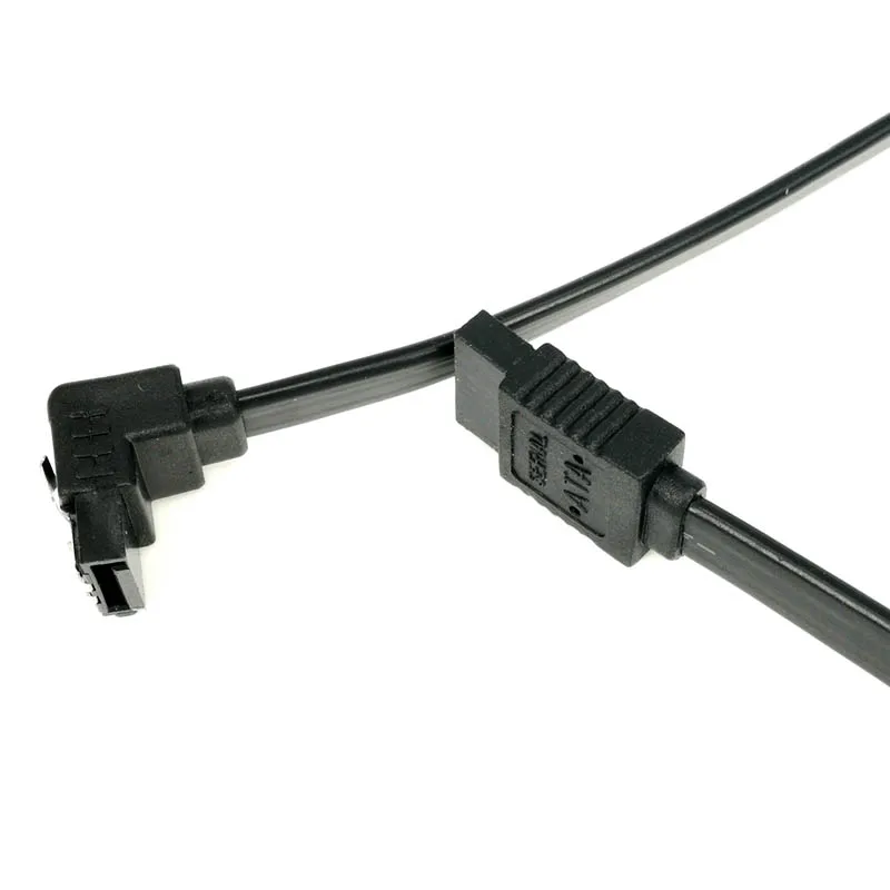 2/4/6/8/10 шт. 18 &quotSATA 3 0 кабель SATA3 III 6 ГБ/сек. правый угол 90 градусов для жесткого диска