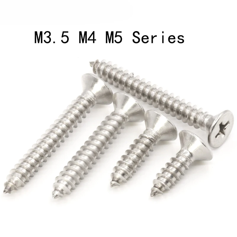 Details about   M1-M3.5 304 Mini Micro Phillips Flat Countersunk Head Self-tapping Wood Screw