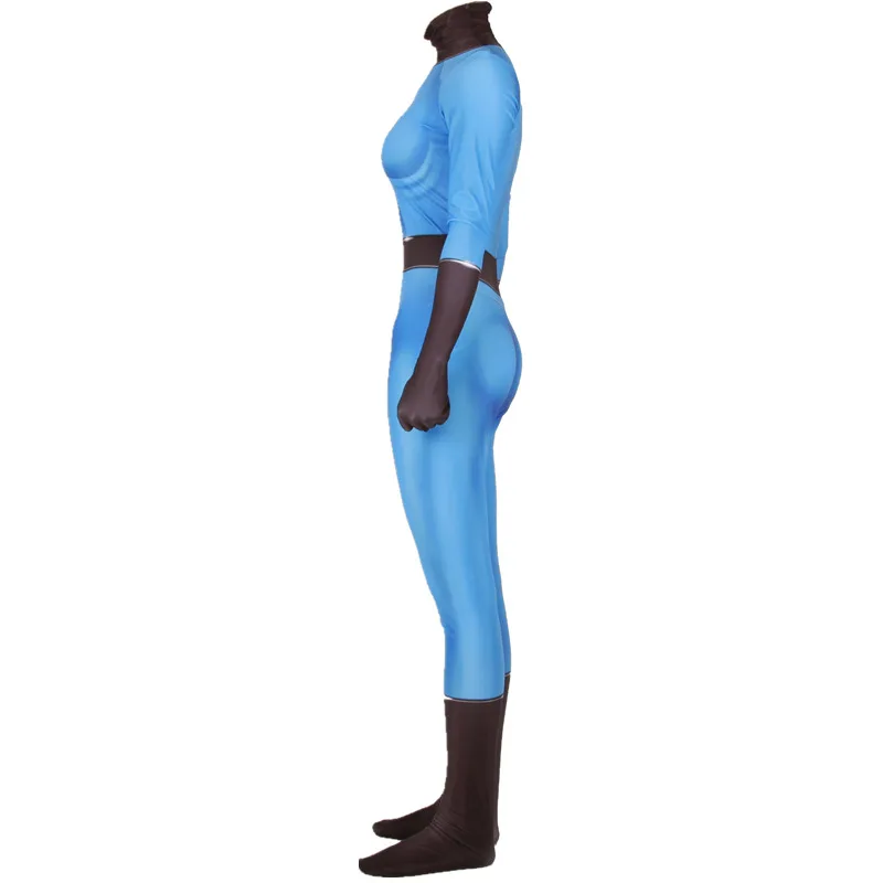 Женский Детский маскарадный костюм супергероя Zentai, комбинезон, Женский костюм на Хэллоуин