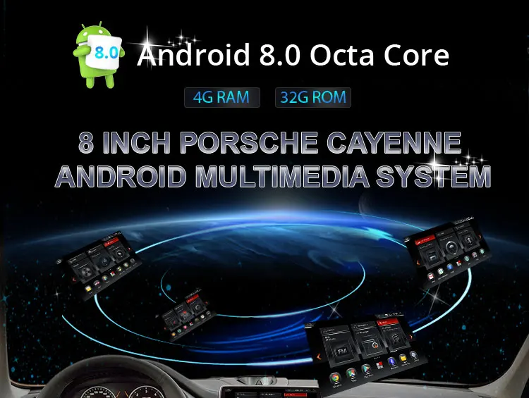 Flash Deal CarExc Android 9.0 OS For Porsche Cayenne Car Radio Stereo Unit With WiFi GPS Navigation Octa-Core Multimedia Player System 6 Flash Deal CarExc Android 9.0 OS For Porsche Cayenne Car Radio Stereo Unit With WiFi GPS Navigation Octa-Core Multimedia Player System 6