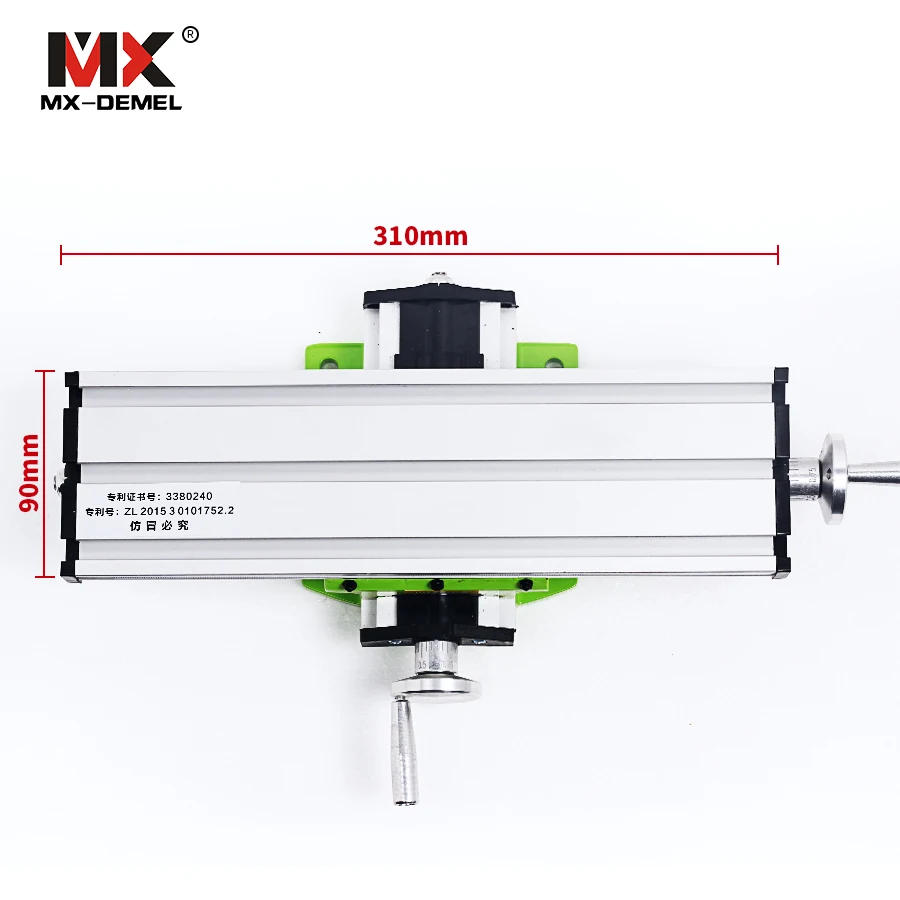 Miniature Precision Multifunction Milling Machine Bench Drill Vise Fixture Worktable X Y-Axis Adjustment Coordinate Table Drill