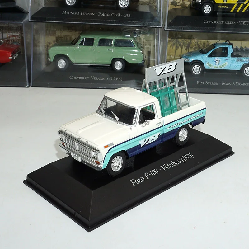 

FORD F-100- Vidrabras 1978 Classic Simulation Collection Display Model Alloy Die Casting Vintage Truck Model Birthday Gift
