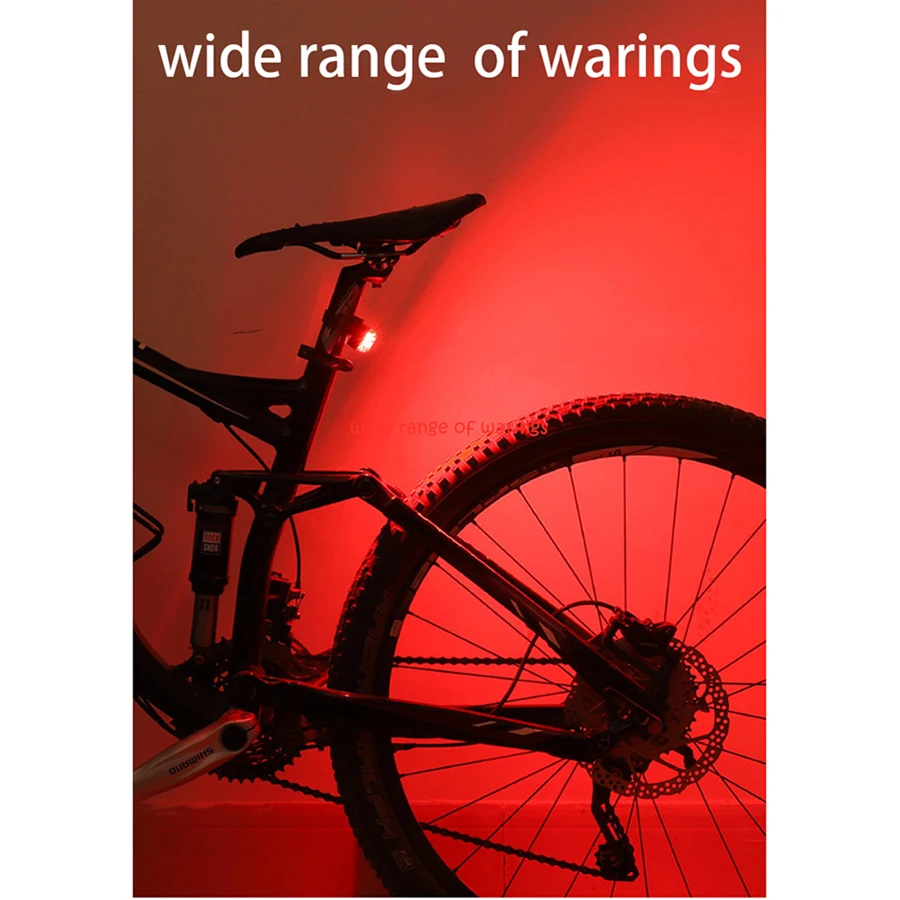 GUB G68 велосипедный задний светильник с сигнальным сигналом USB Перезаряжаемый Предупреждение ющий светильник велосипедный задний светильник