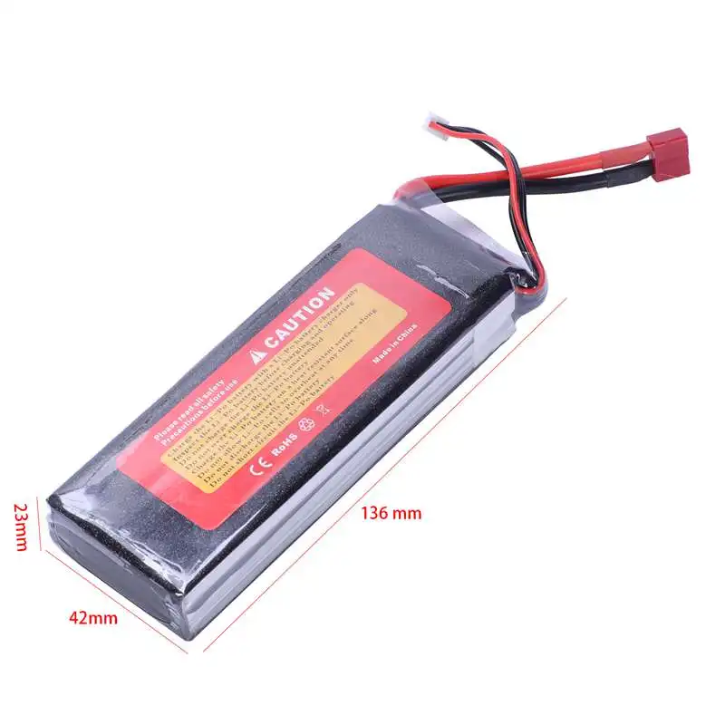 ZOP мощность 11,1 V 4500Mah 45C 3S 1P Lipo батарея T вилка перезаряжаемая для Rc гоночный Дрон Квадрокоптер вертолет автомобиль Лодка