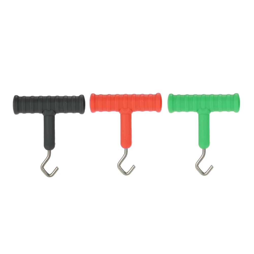

3Pcs Fishing Tackle Boxes Carp Fishing Knot Puller Tool Rig Making Tool Sea Fishing Hair Rig Tool Accessories Fishing Carp