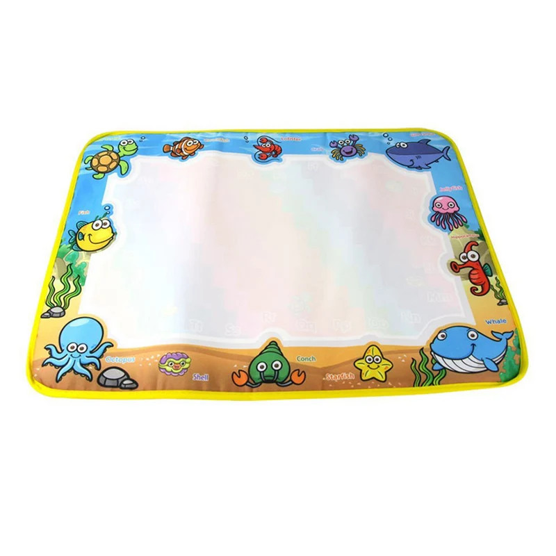 

Medium Portable Water Drawing Doodle Mat, Reusable, Paint with Water, Doodle Board, Educational Toy for Kids, 2 Magic Pen, Doo