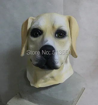 

Popular Latex Animal New Dog Mask Realistic Latex Funny Labrador Dog Mask