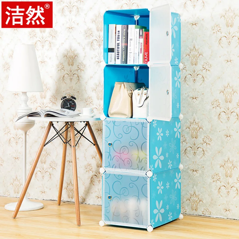 Us 1065 6 Jie Ran Grid Diy Simple Wardrobe Storage Cabinets Lockers Finishing Box Plastic Toy Baby Clothes Closet In Baskets From Home