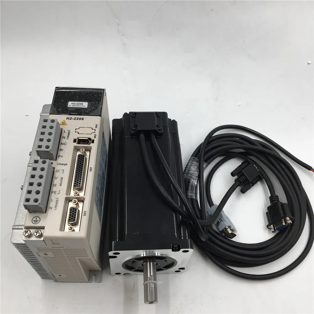 

Nema34 Hybrid Servo DSP Closed-loop 8Nm 3phase Stepper Motor Driver Kit+3meter Encoder Cable CNC Router Kit ES-MH33480+ES-DH2306
