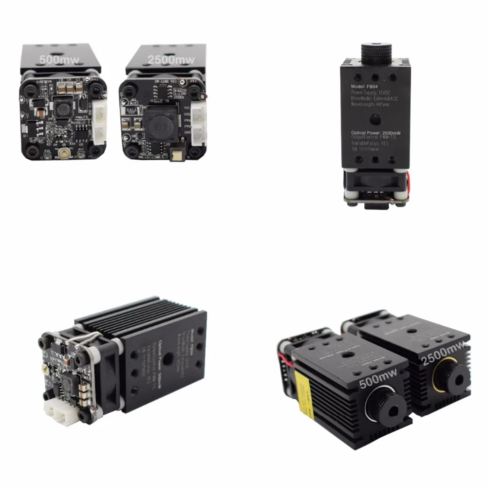 Реальная мощность 500/1000/1600/2500/5500/7000 МВт 405/445NM 12v лазерный модуль для лазерной гравировки лазера диода ttl ШИМ hx2p порт+ очки