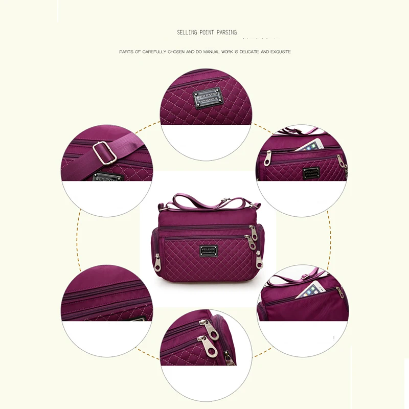 Kopen Grote Capaciteit vrouwen Tas Luxe Vrouwen Tassen Designer Crossbody Tas Reizen Vrouw Schoudertas sac a main femme