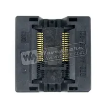 SSOP28 TSSOP28 OTS-28(44)-0,65-02 Enplas IC Тесты burn-в гнездо адаптера Программирование 0,65 мм Шаг 6,1 мм Ширина