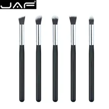 JAF веганские кусты теней для век для макияжа 5 шт. мини прецизионные кисти для макияжа Кабуки набор синтетических кистей для теней J0516S-B