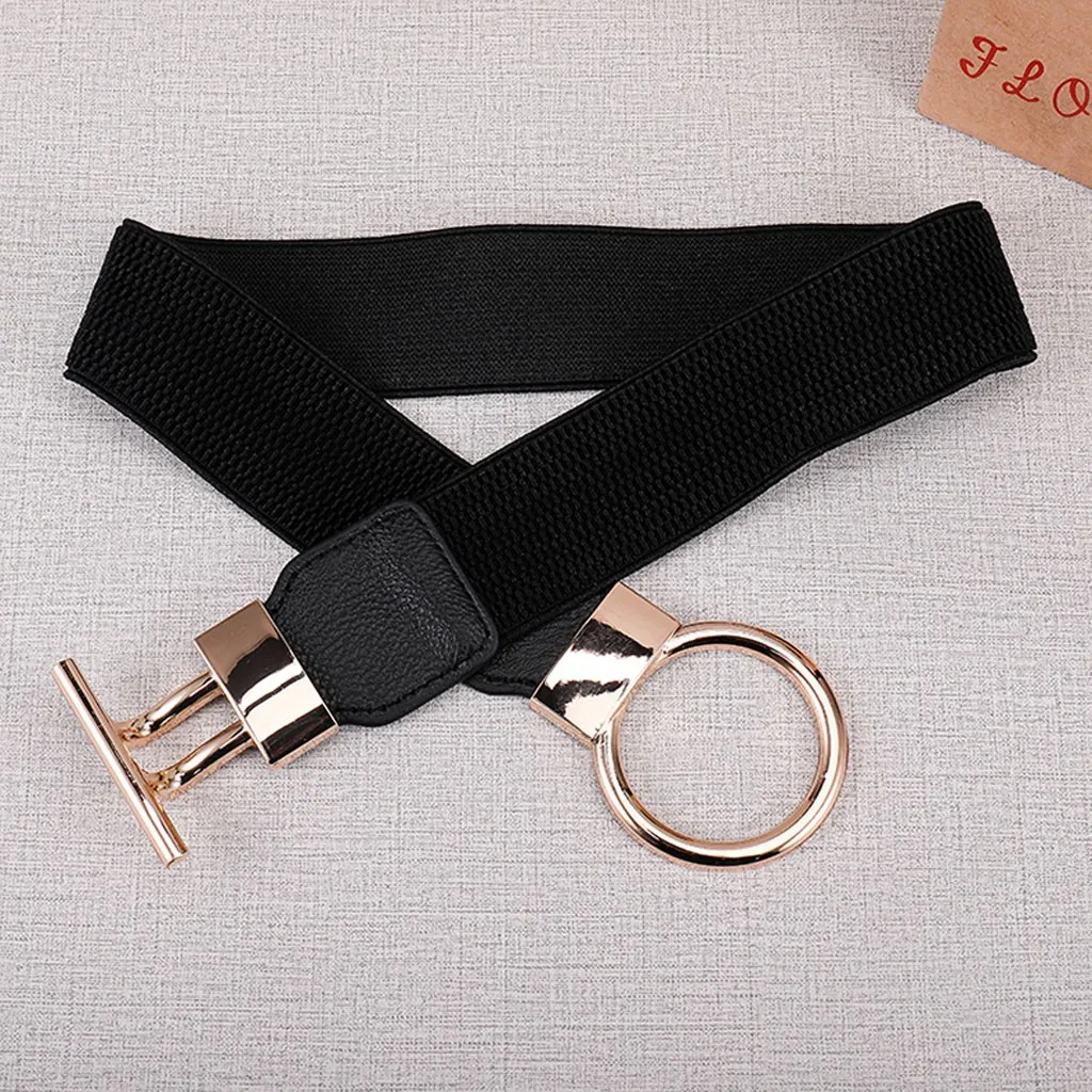 Women Corset Belt Elastic Fashion Rope Waistband Belt Girl Dress Belt Cinturones Para Mujer