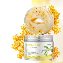 Women Eye Care Gold Osmanthus Anti-Aging Collagen Gel Whey Protein Face Skin Care Sleep Eye Care Mask 80pcs