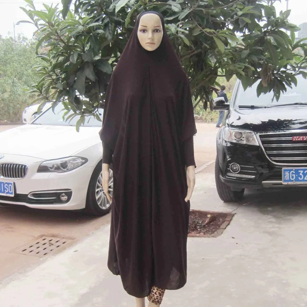 Muslim Women Prayer Dress Maxi Lycra Jilbab font b abaya b font Wholesale font b Islamic
