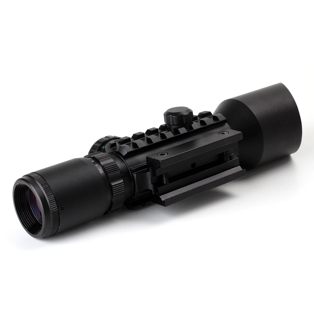 KANDAR M9 3 10x42 Tri Rail тактический оптический прицел красный зеленый свет мил точка