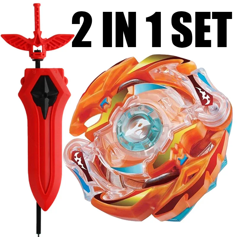 

Blaze Ragnaruk / Roktavor Burst Spinning Top STARTER w/ Launcher B-75 Toy Kids With NEW Sword Launcher Birthday Gifts