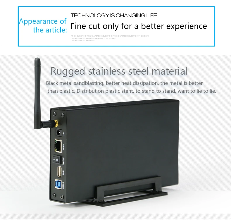 Blueendless Sata к USB 3,0 hd externo Caddy Nas Wifi повторитель Amplificador Wifi Внешний жесткий диск беспроводной повторитель корпус