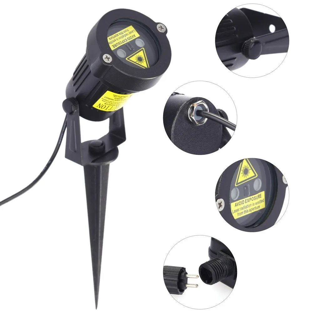 projector christmas lights Projector star Waterproof Xmas Tree Garden