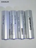 סוללות li ion OMMUR 18,650 סוללה 3.7V 700mAh Li-ion נטענת ליתיום יון סוללות עבור פנס פנס צעצוע אלקטרוני משלוח חינם (3)