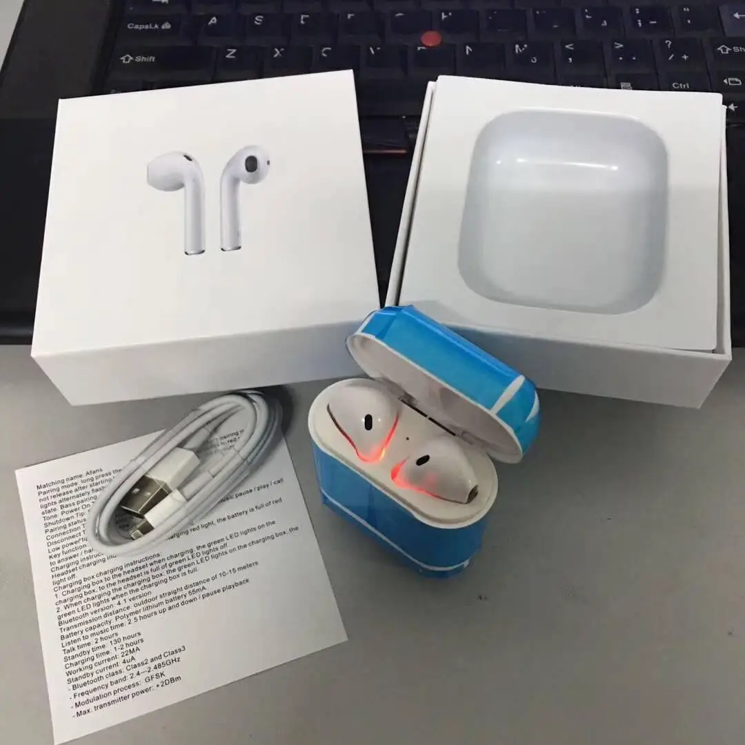 I9s Afans mini TWS Беспроводная bluetooth-гарнитура с микрофоном гарнитура наушники-вкладыши для iPhone Android телефон XIAOMI - Цвет: Белый