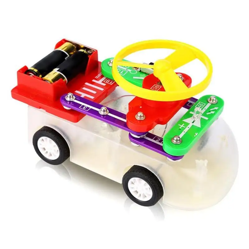 

DIY Solar Electronic Building Blocks Circuit Teaching Aids Kids Educational Creative Physics Development Toys Intelligence Gift