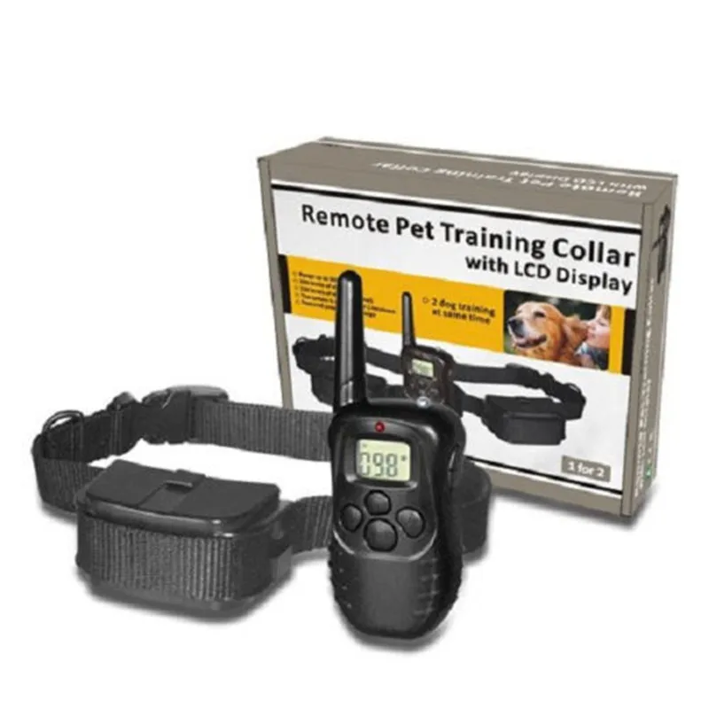 Rechargeable Electric collar training Remote Manual Control Dog Collar