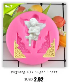 Mujiang 3D Angel Boy мыло силиконовая форма для свеч Fimo глиняные формы помадка украшения торта инструменты для выпечки конфеты шоколадные формы