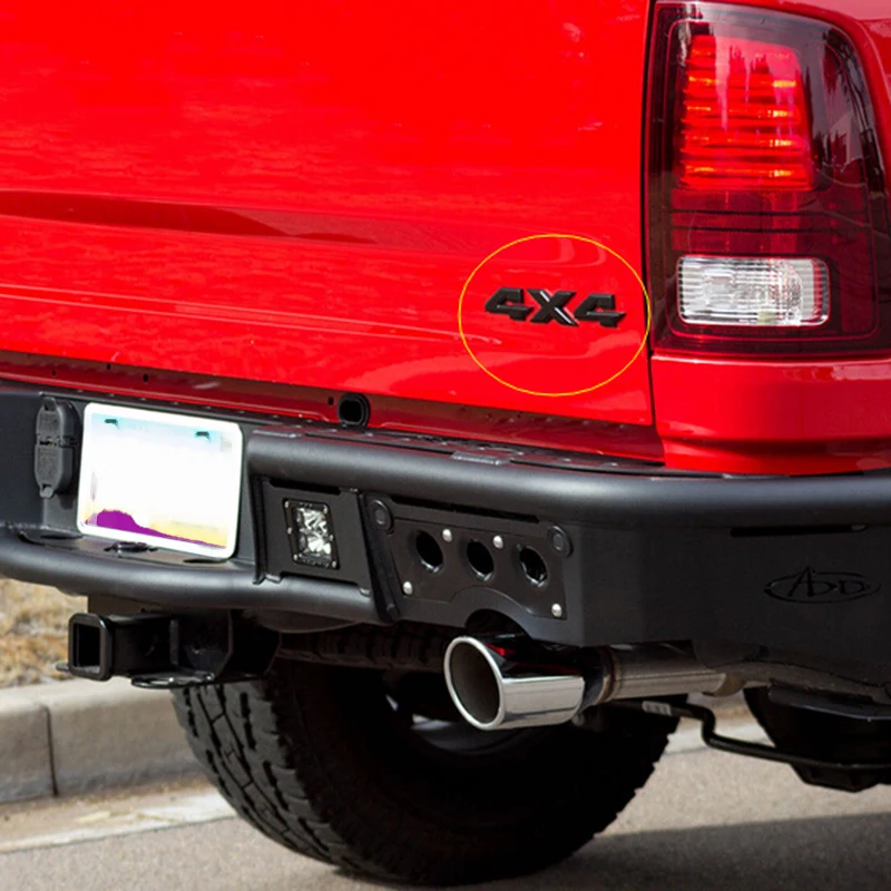 Черная наклейка с именной табличкой практичная деталь для Dodge Ram 1500 4x4 Mopar эмблема