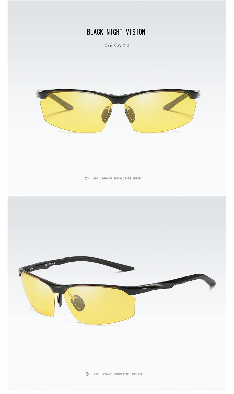 ELITERA брендовые Дизайнерские мужские солнцезащитные очки из алюминия и магния поляризованные зеркальные линзы мужские солнцезащитные очки для мужчин