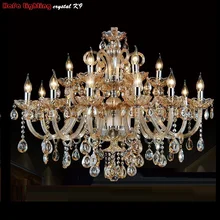Современная хрустальная люстра освещение для гостиной спальни Кристалл K9 Люстра Подвеска Современная хрустальная лампа люстры огни