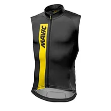 MAVIC Мужская командная одежда для велоспорта летняя одежда для верховой езды без рукавов Джерси рубашка дышащая велосипедная наружная толстовка быстросохнущая