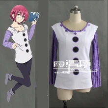 Nuevo de Calidad Superior de Los Siete Pecados capitales Lujuria Gowther Cosplay Traje Chaleco + camiseta