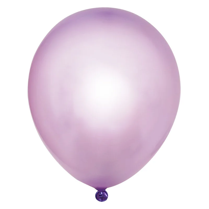 100 шт Разноцветные перламутровые Свадебный шар вечерние украшения день рождения, детский душ вечерние украшение шар HW47 - Цвет: purple