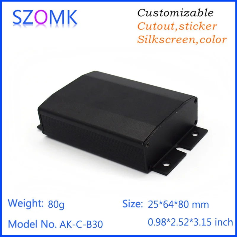aluminum extrusion case szomk aluminum project box electronics enclosure for pcb aluminum amplifier housing box extruded junction box aluminum diy box pcb control enclosure electrical gps tracker outlet boxes   (13).jpg