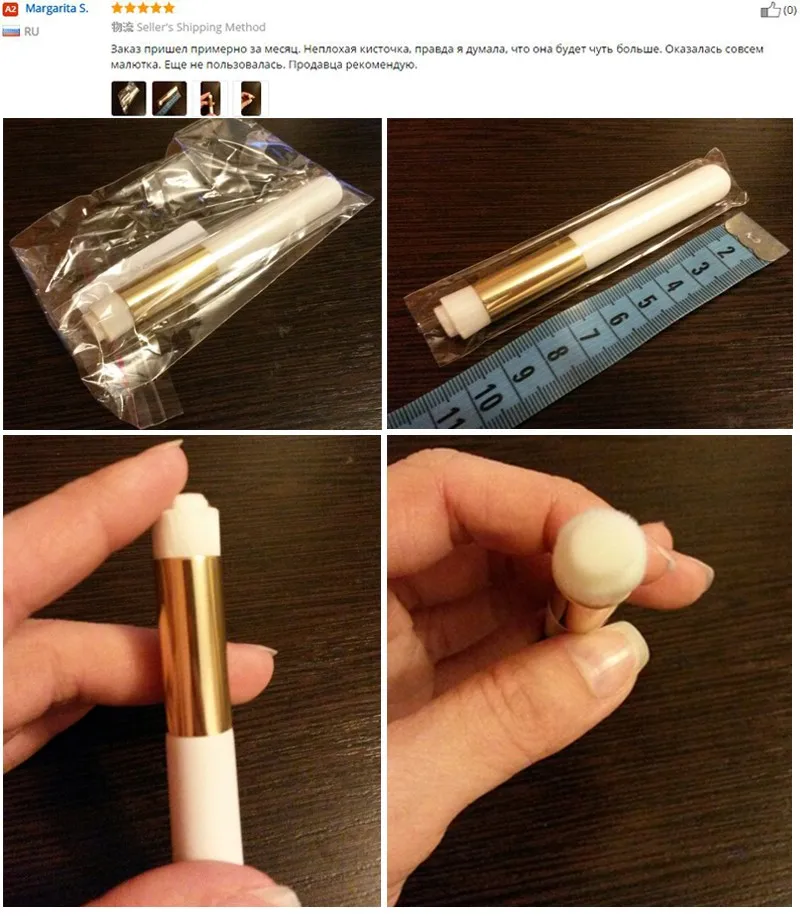 1 round shape nose cleaning brush makeup brush (10)