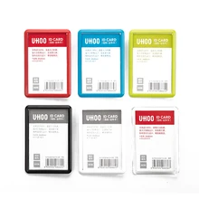 YH6636* 1 шт. держатель для карт s жесткая кличка держатель для карт жесткий пластик ПП держатель