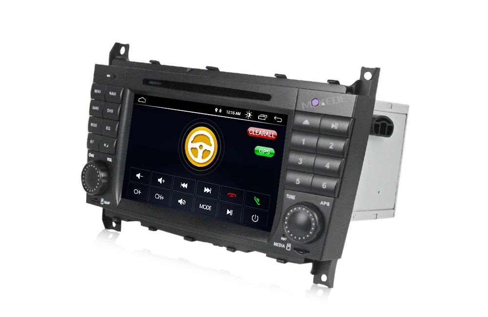 Cheap 7inch 2din android 8.1 system car dvd player gps navigation car radio for Benz C Class W203/AMG C55 /AMG C63/CLK Class W209 18