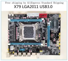 Новый X79 материнская плата E5 3.3C LGA 2011 для I7 E5-V1 E5-V2 DDR3 ECC память 32 GB USB2.0 USB3.0 X79 рабочего Материнская плата