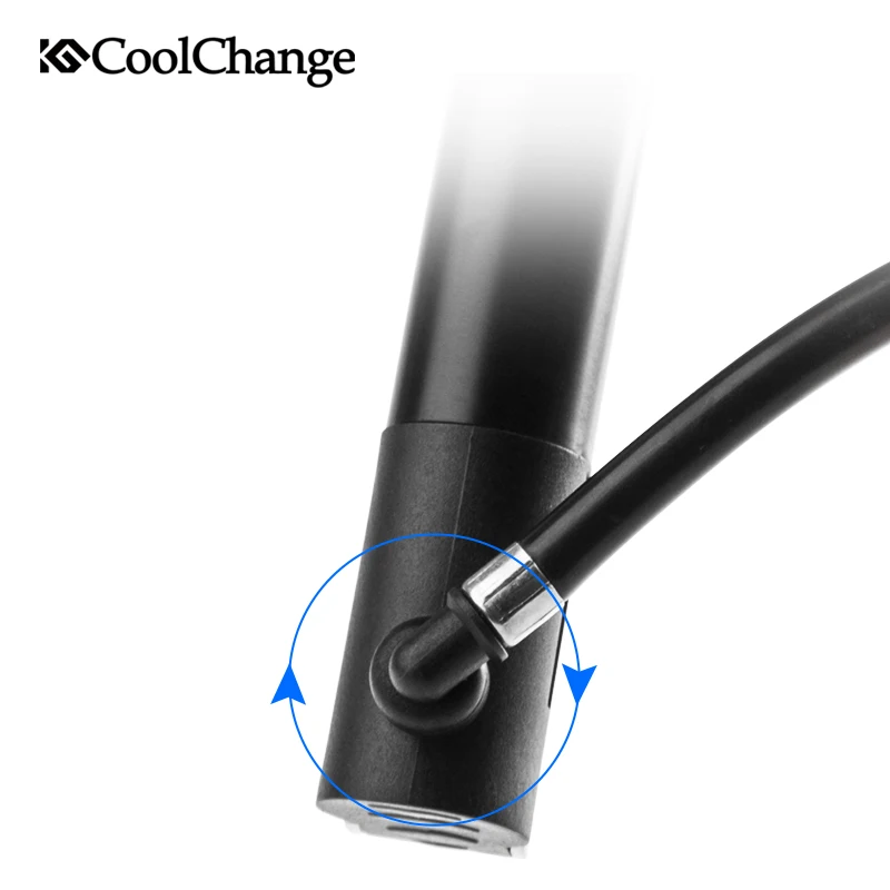 Велосипедные насосы CoolChange Presta Schrader 120 фунтов на квадратный дюйм|Велосипедные