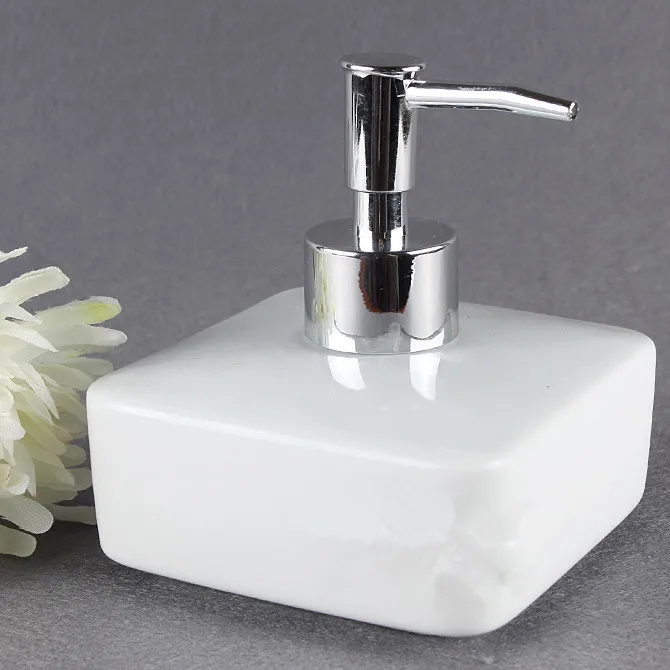 aliexpresscom buy free shipping white ceramic fashion brief bathroom accessories square lotion bottle hand wash bottle liquid soap dispenser from - White Bathroom Accessories Ceramic aliexpresscom buy free shipping white ceramic fashion brief bathroom accessories square lotion bottle hand wash bottle liquid soap dispenser from - White Bathroom Accessories Ceramic
