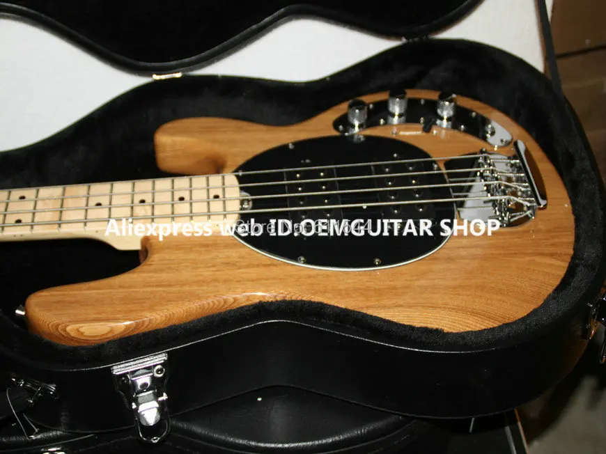

Free Hardcase 4 strings Electric Bass IN Natural New Arrival Wholesale Guitars
