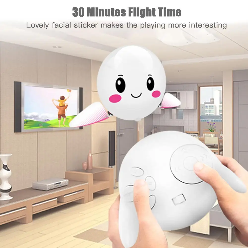 

JJRC H80 Balloon Remote Control Helium Balloon Robot Toys 30mins Flight Time 2.4G Quadcopter RC Fly Toy Helicopter