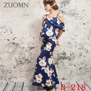 

Maternity Photography Props Dresses Sleeveless Belted Maternity Maxi Dress Pregnant Braces Dresses Clothes YL416