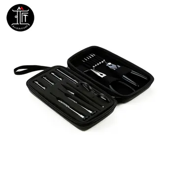 

Original Avidartisan E-Cigarette DIY Tool Kit with 8 Useful Atomizer Coil DIY Tools High Quality Stainless Steel Funtional Tool