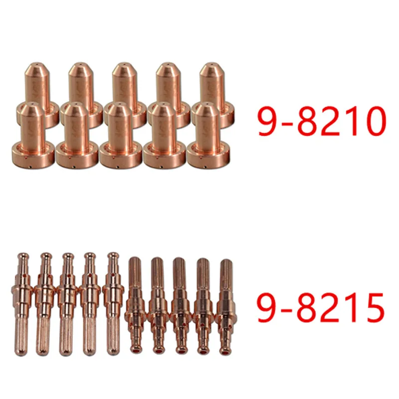 10 шт. 9-8215 электроды + 9-8210 60A насадки для SL60/SL100 плазменной резки факел Расходные