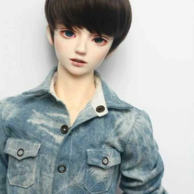 HeHeBJD шарнирная кукла 1/3 Jin красивый и очаровательный с глазами полимерные фигурки Подарочные игрушки для продажи
