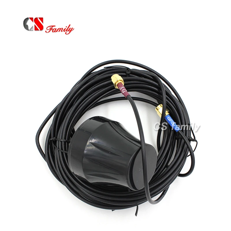 Комбинированная антенна GPS 3G водонепроницаемая Антенна HSDPA|antenna sma|antenna sma malegps antenna