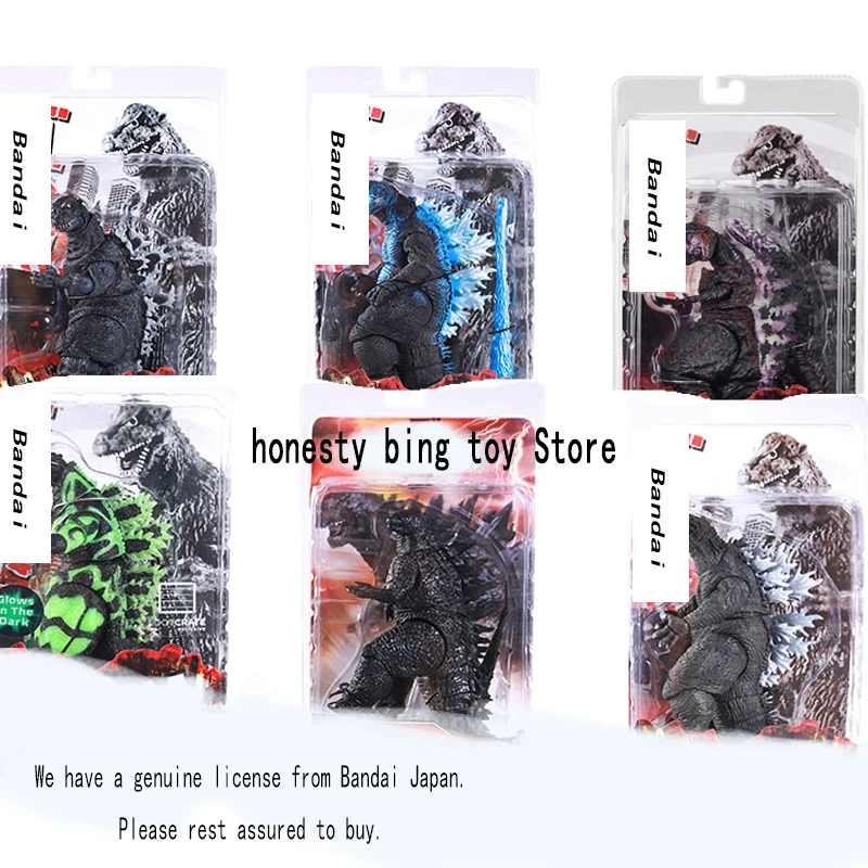 

NECA Movie Action Figure Movable doll Model Toy Jongens Kid Kind Speelgoed Anime Cartoon Movie Bandai-Godzillaed Monsters Gojira